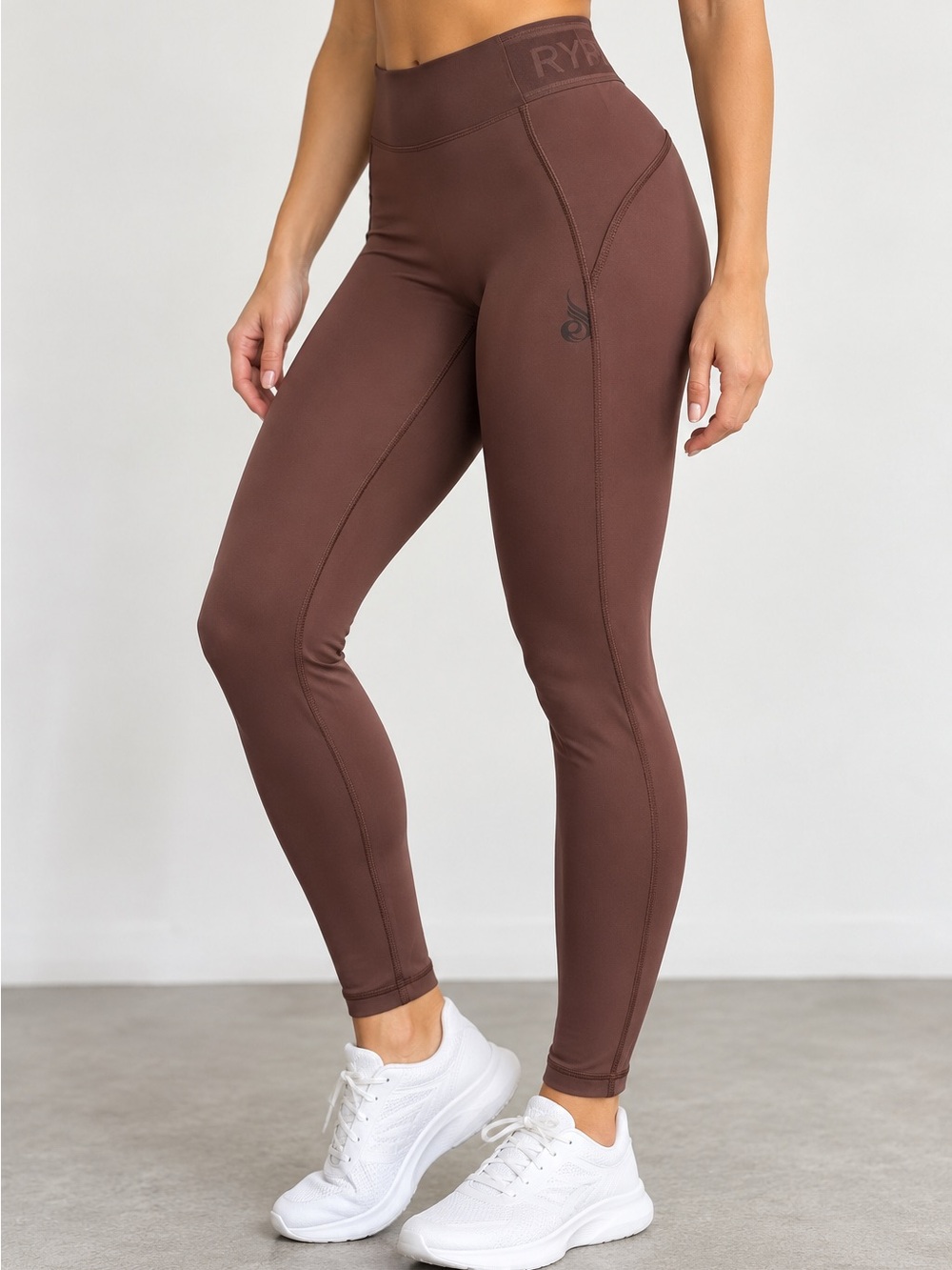 Ryderwear Brown Scrunch Bum High Waist Leggings Women’s
